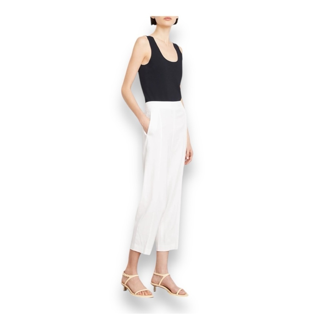 Vince pants Mid-Rise Tapered Pull-On Pants